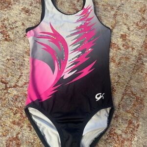 GK Women's Pink and Black Swimsuit